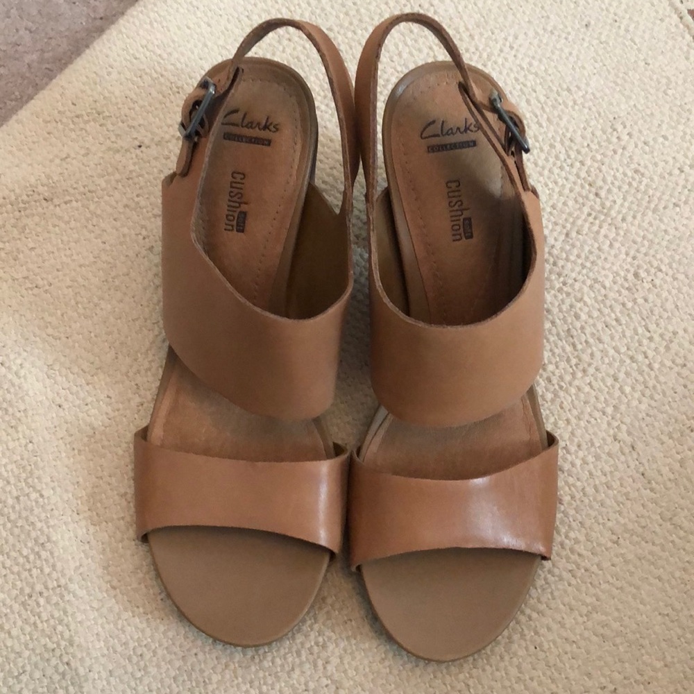 Clarks Collection Soft Cushion Block Heel